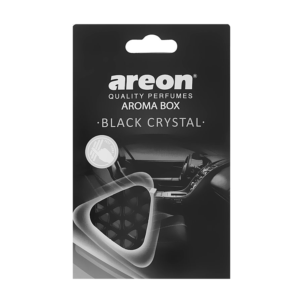 Ароматизатор для автомобіля Areon Aroma Box, Black Crystal, 70 г