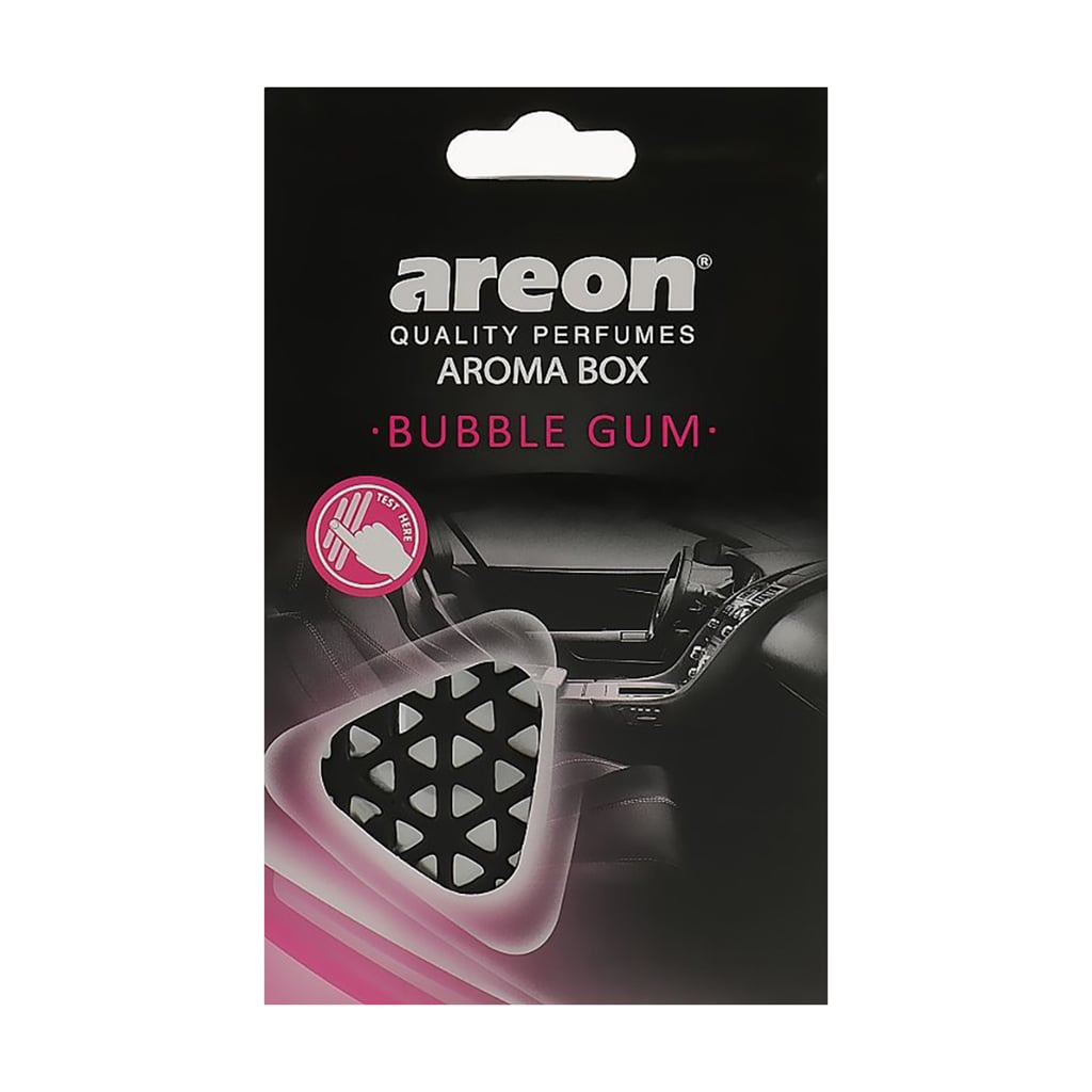 Ароматизатор для автомобіля Areon Aroma Box, Bubble Gum, 70 г